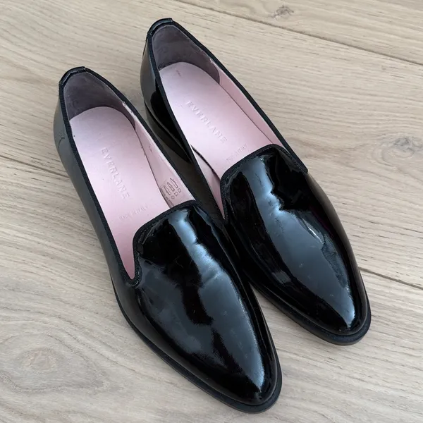 Everlane E2 patent leather smoking loafer - Image 3