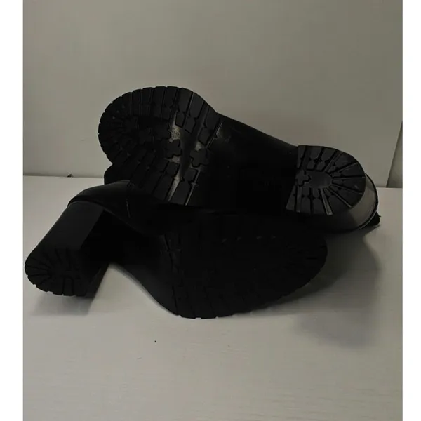 Black leather Western Boot sz 8.5 - Image 7
