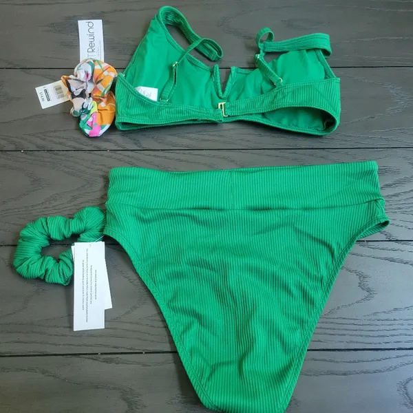 Bikini Hit Rewind by Coconut Beach swim swimwear bathing suit size xl 15/17 - Image 2