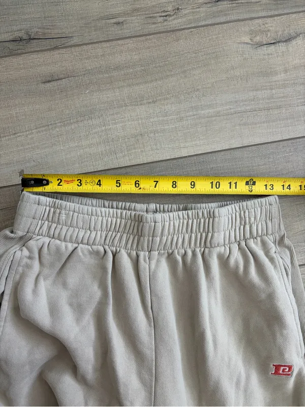 P.E. Nation Eastside Track Pant Wide Leg Oxford Tan Loungewear Casual Medium - Image 7