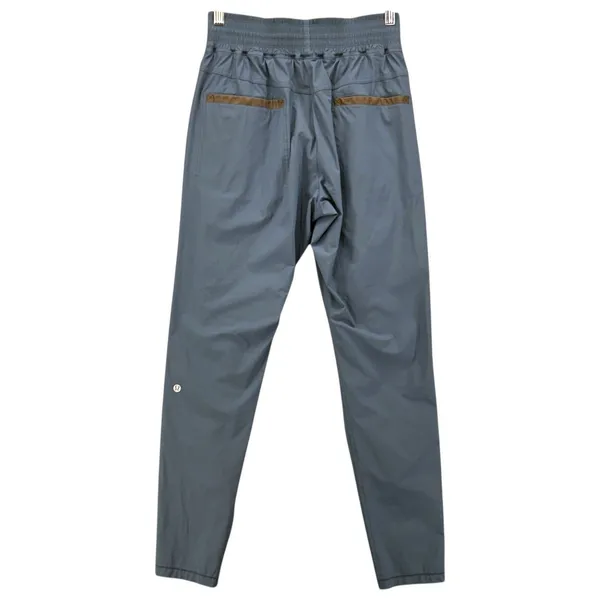 Lululemon Fleece Lined Joggers Teal‎ 4 - Image 2