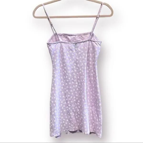 Princess Polly Lilac Daisy Floral Slip Mini Dress – Size 0 - Image 2