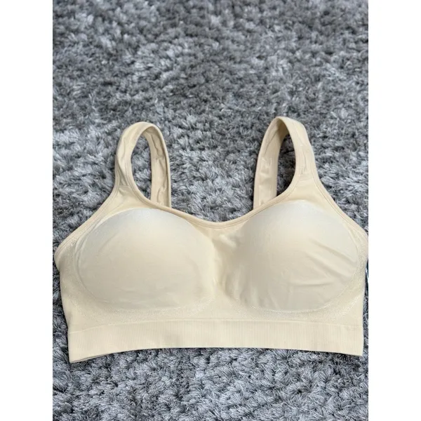 Underoutfit Style 457 Comfort Shaping Bra Size XL Beige With Bra Extender NWT - Image 2