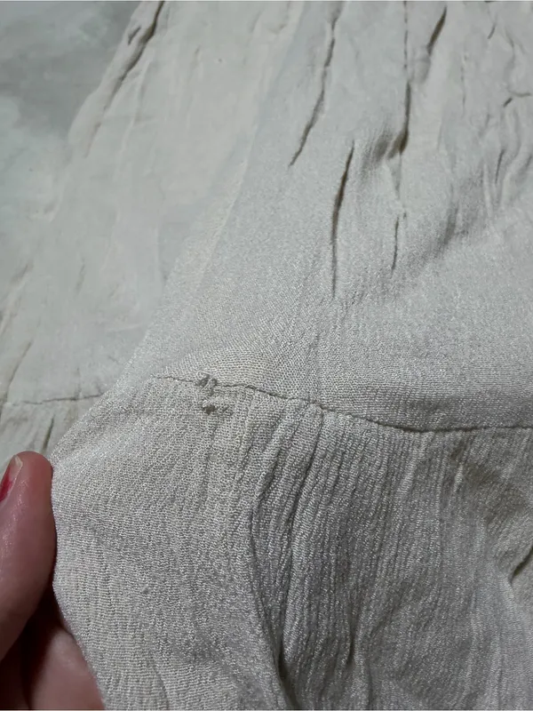 Baltic born Light Beige Flowy Dress large - Image 10