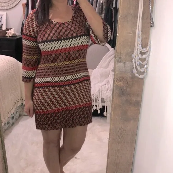 UNCLE FRANK size small boho 70’s style shift dress - Image 2