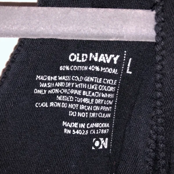 Old Navy Dress Black Sleeveless Maxi Dress Sz L GUC V Neck Surplice Neck - Image 4