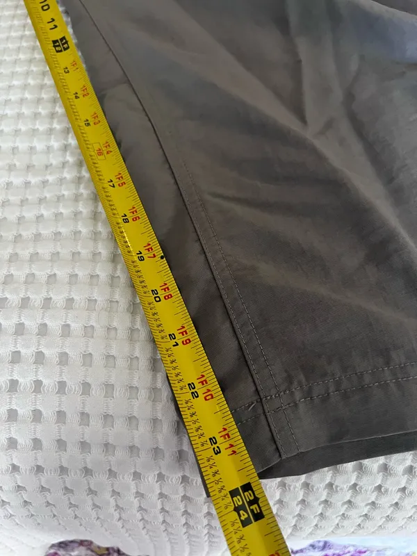 The North Face Convertible Cargo Shorts/Pants- Slate Gray Size 14 - Image 6