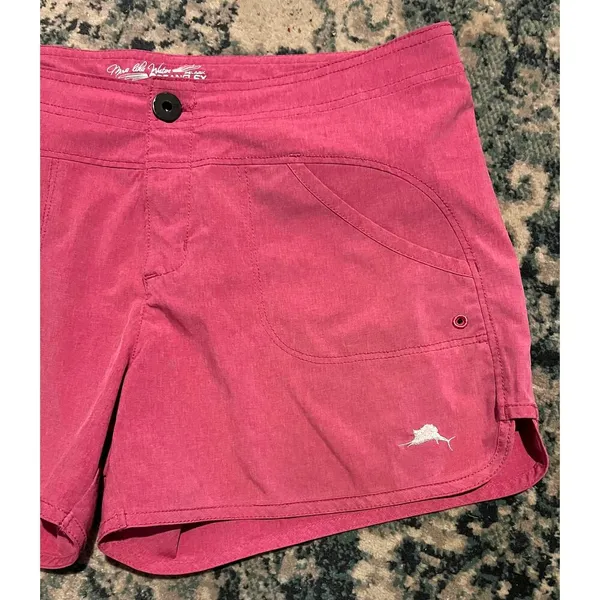 Pelagic OceanFlex Hybrid Shorts Women’s Size 6 Pink Performance Fishing EUC - Image 2