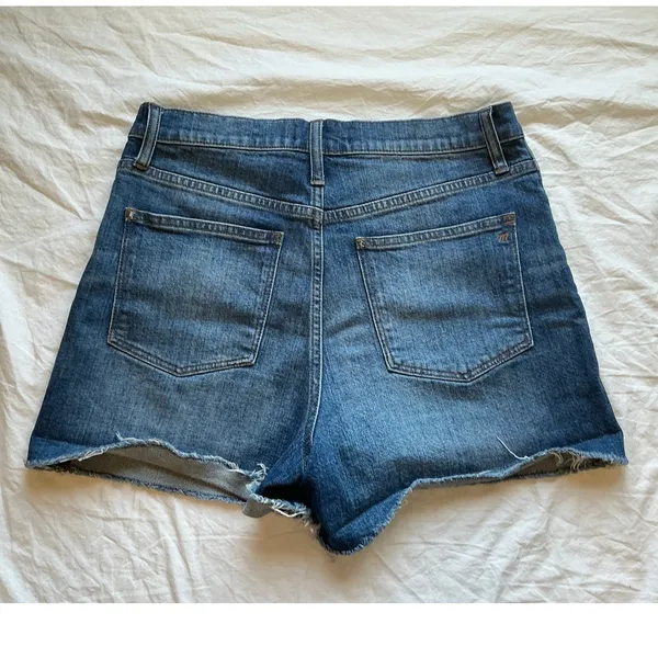 Madewell High Rise Denim Shorts W29 Medium Wash - Image 2