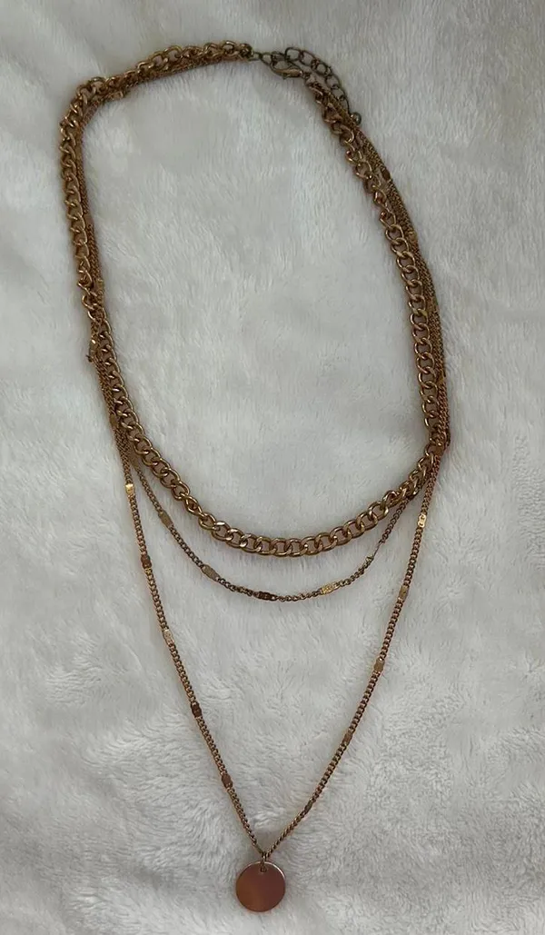 Gold Layered Necklace - Image 2