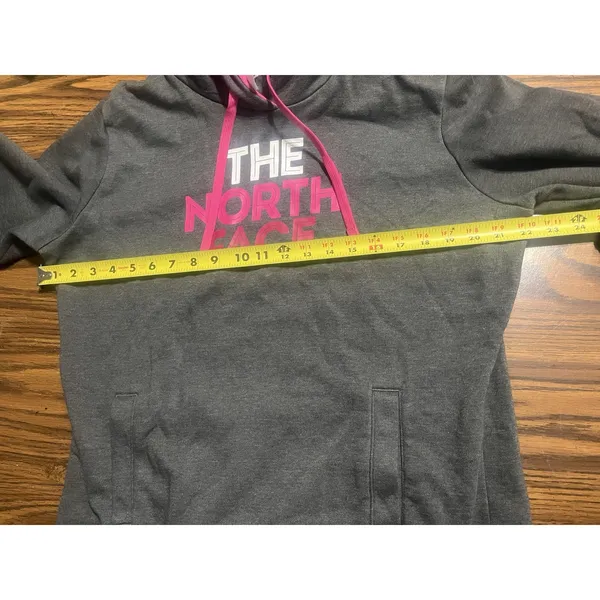 The North Face Hoodie Jacket Size L Outerwear Pink Gray - breast cancer edition - Image 6