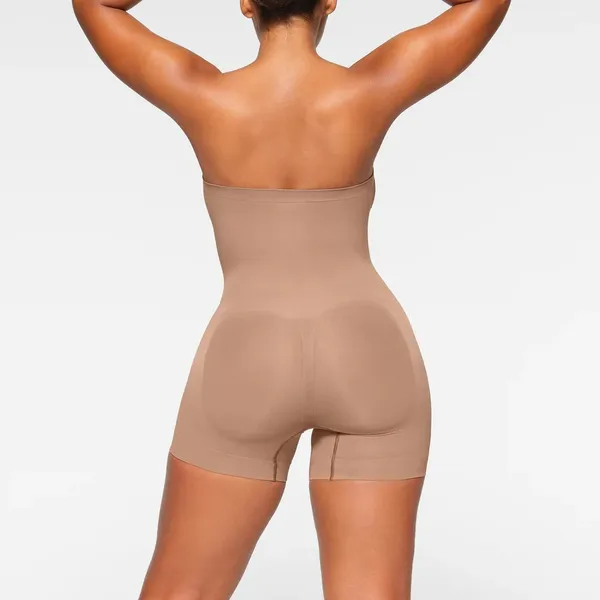NWOT‎ SKIMS Strapless Sculpting Mid Thigh Bodysuit size 4X Sienna - Image 3