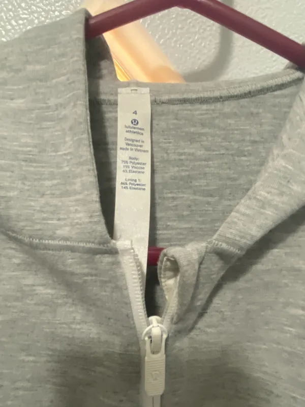 Lululemon Define Jacket Heathered Grey 4 - Image 8