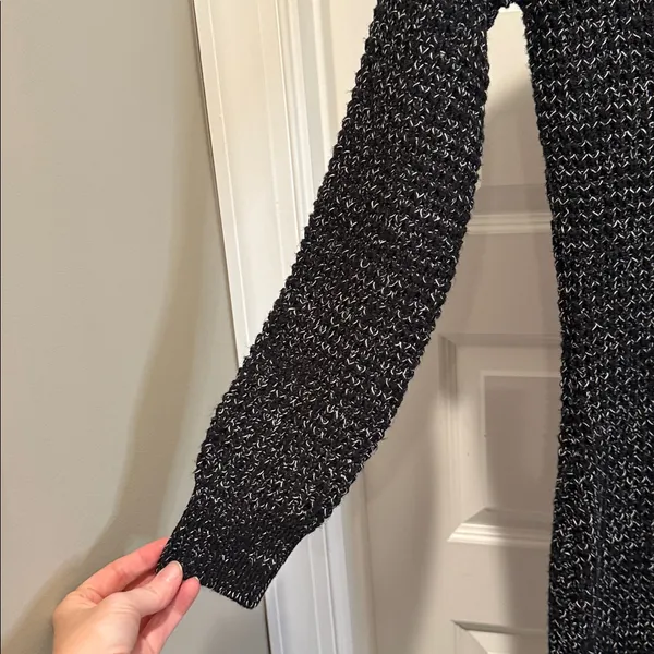 Black‎ Tape Sweater Dress Size M NWT Gray Knit Long Sleeve Casual Cozy Chic - Image 3