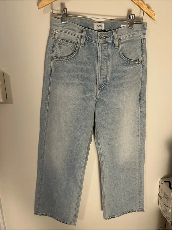 NWOT Citizens of Humabity Gaucho wide leg jeans 24 - Image 6
