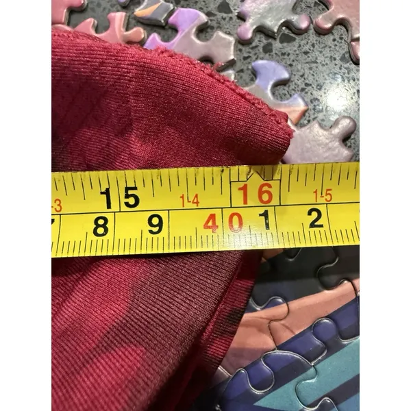 Lululemon In The Flow Crop II‎ Leggings Women's Size 6 Wine Berry Bordeaux Drama - Image 6
