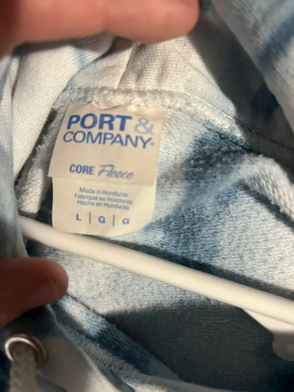 Hockomock Championship Hoodie Blue Size L - Image 4
