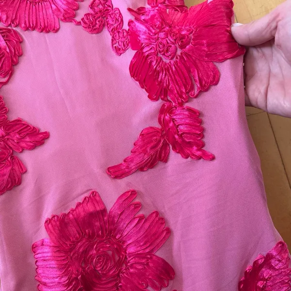 Princess Polly Fionna pink floral maxi dress - Image 4