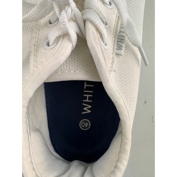 WHITING White Mesh Sneakers Barefoot Minimalist Athletic Shoes‎ Size 40 9.5 - Image 5