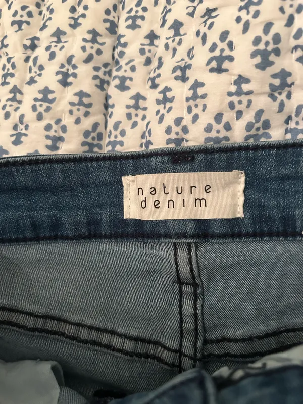 Pink Lily Nature Denim Jean Shorts - Image 4