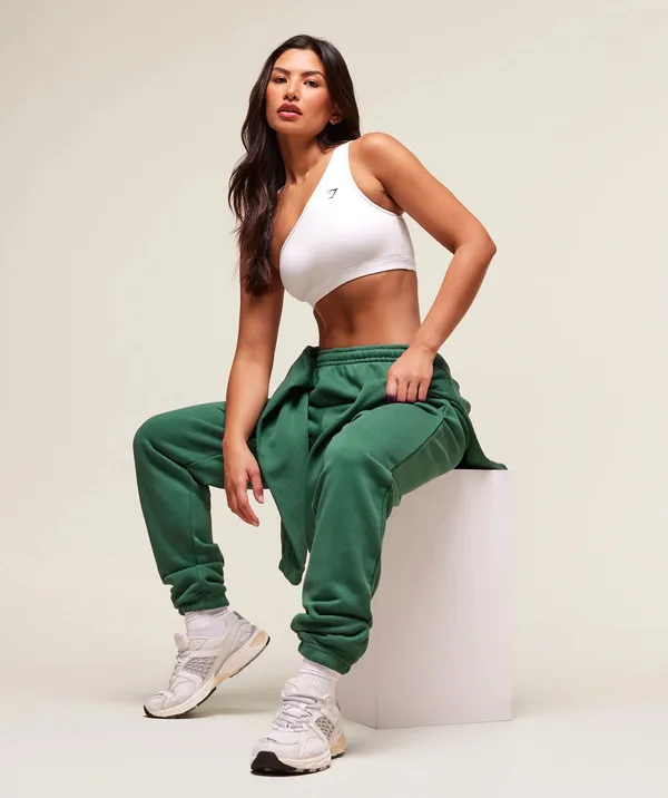 Gymshark Rest Day Sweats 2.0 Joggers Lift Green - Image 4