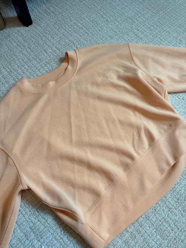 Lululemon Orange athletic crewneck - Image 2