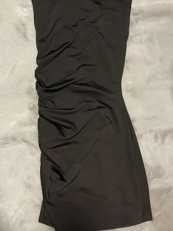 SHEIN Black Sleeveless Mini Bodycon Dress - Image 3