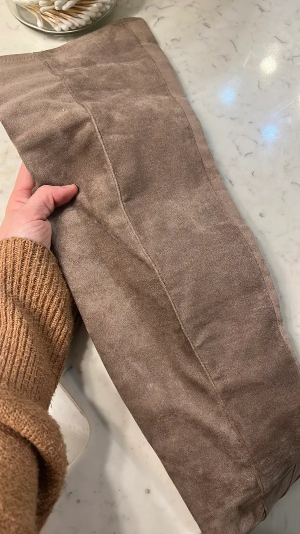 Over The Knee Boots Tan Size 7.5 - Image 4