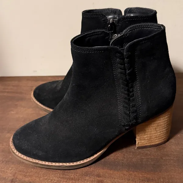 Blondo Waterproof Black Suede‎ Ankle Boot Sz- 8M B44 - Image 2