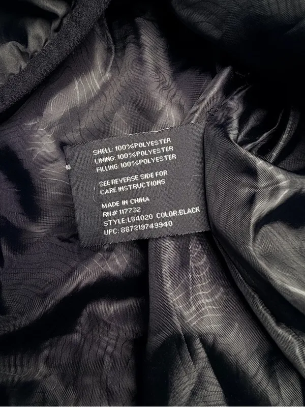 ZeroXposur Women Small Black Quilted Puffer Jacket Full Zip Fleece Collar Winter - Image 5