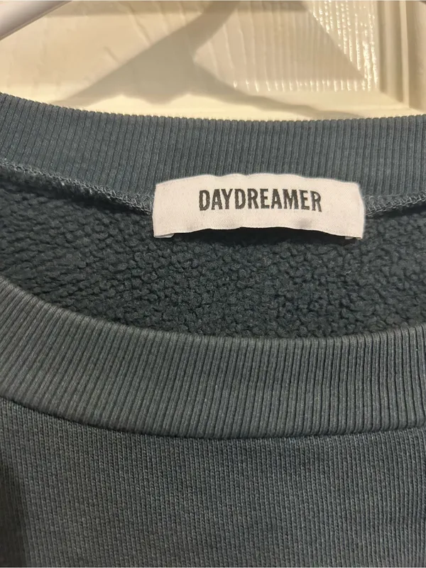 New Free People Daydreamer GAME DAY gray Sweatshirt Large? - Image 3