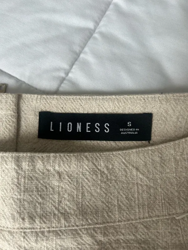 Lioness The Lola Mini Skirt in Oatmeal - Size Small - Image 7