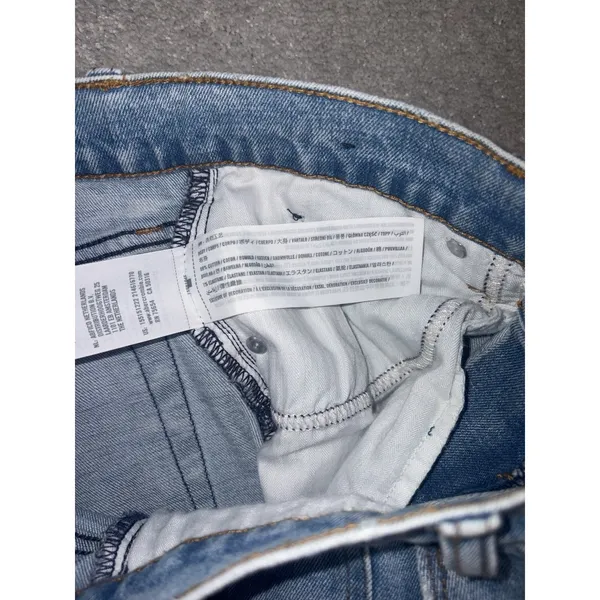 Abercrombie & Fitch 90s Slim Straight Ultra High Rise Light Washed Jeans 27/4 - Image 5