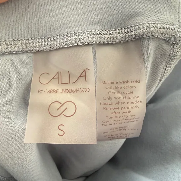 CALIA by Carrie Underwood Blue‎ High Waist Stirrup Leggings Size Small - Image 3