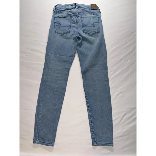 American Eagle Jeans Women 6 Short‎ Blue Ne(x)t Level Stretch Skinny Denim - Image 8