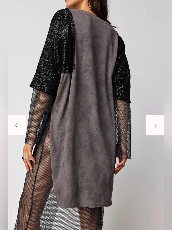 Free People We The Free City Sparkle Tee sz XS - Image 7