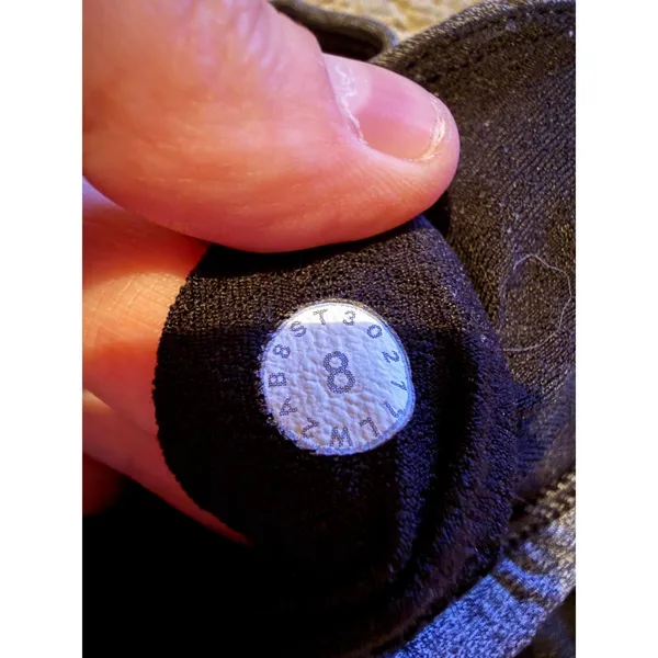 Lululemon Free To Be Zen Bra Womens 8 Heathered Black‎ Strappy Yoga Athletic - Image 3