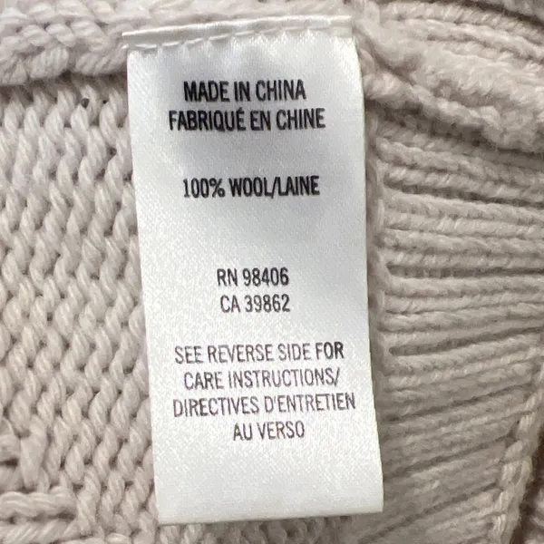 Theory‎ Wool Cardigan Sweater Coat Light Gray Size Small EUC - Image 5
