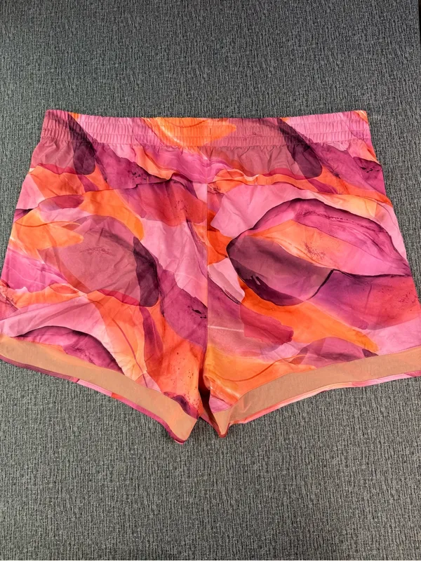 Athleta Printed Mesh Racer Run Shorts - Image 6