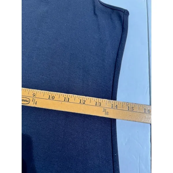 Michael Kors Black Asymmetric High-Low Maxi Tank Dress Small - Image 12