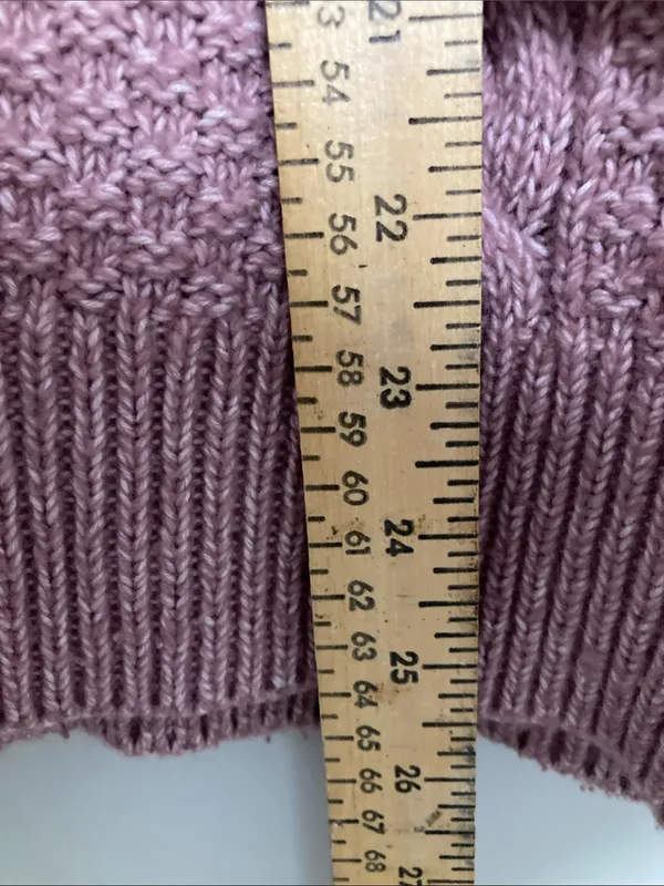 Abercrombie & Fitch Rose Cable Knit Turtleneck Sweater - Image 10