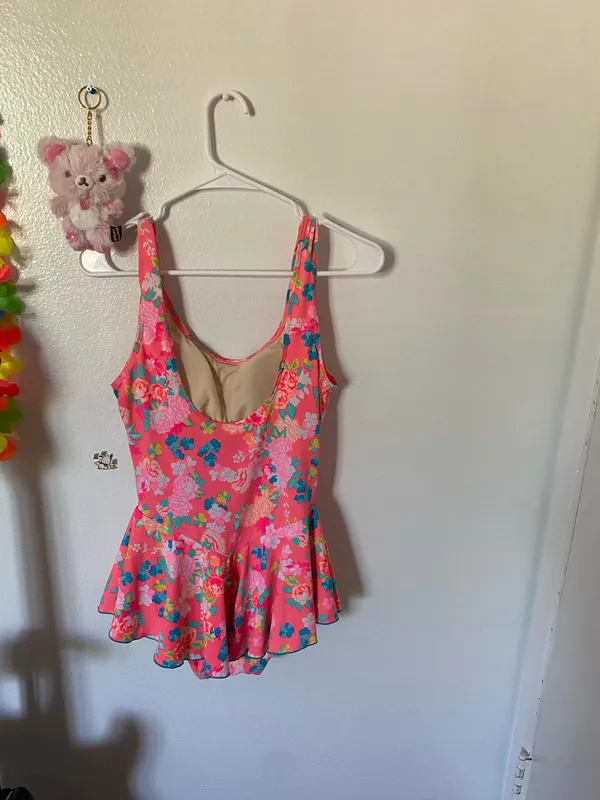 Pink One Piece Women’s Swimsuit - Image 2