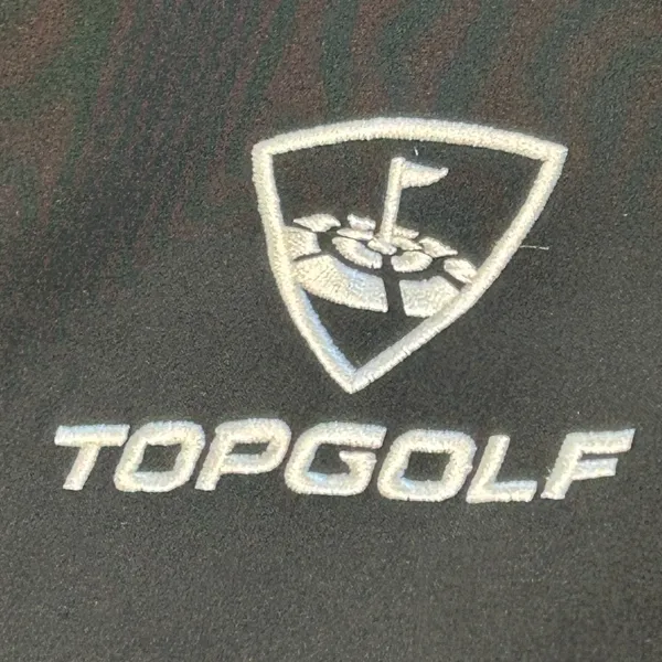Topgolf Employee Softshell Jacket XL Black Full Zip Mock Neck HPI Direct Men's - Image 5