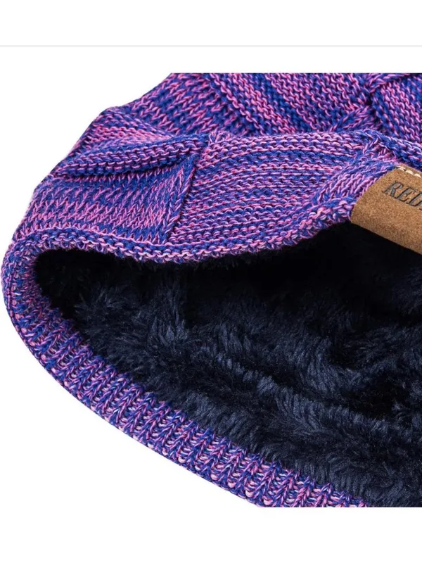 REDESS Beanie Hat Bundle Of 2 for Men and Women Winter Warm Hats Knit Slouchy - Image 10