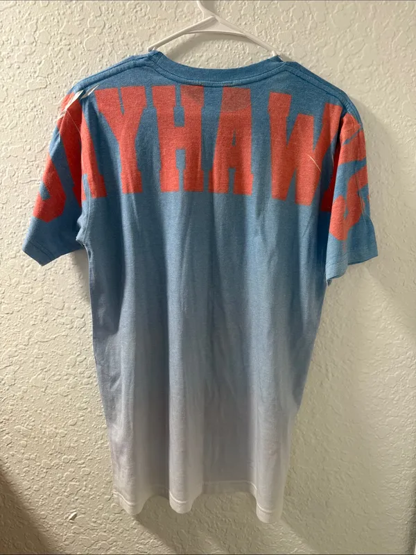 STEP AHEAD SPORTSWEAR Kansas Jayhawks Short Sleeve Tee Size Medium - Image 2