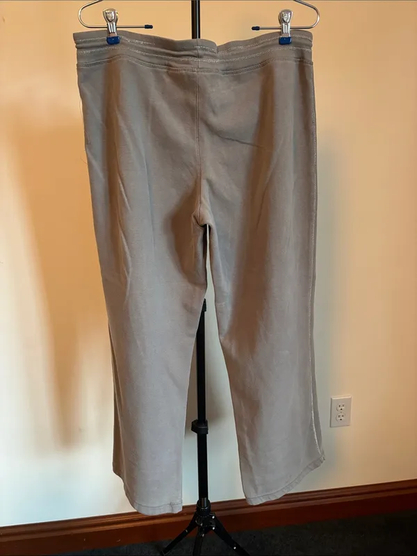 Athletic Works Gray Drawstring Track Pants - Image 3