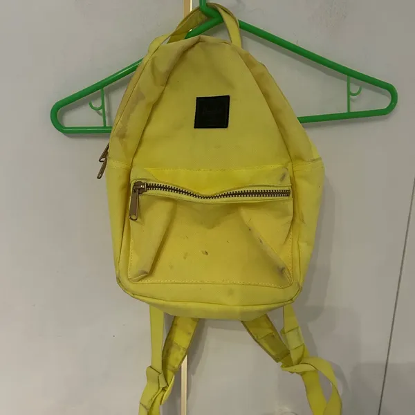 Herschel Yellow Backpack small - Image 3
