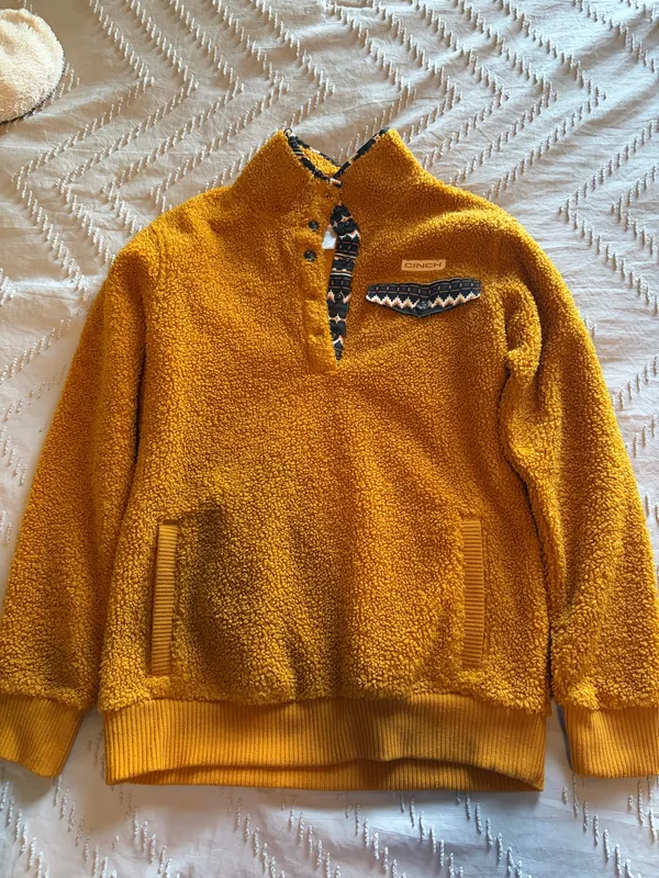 Cinch teddy bear fleece pullover  - Image 2