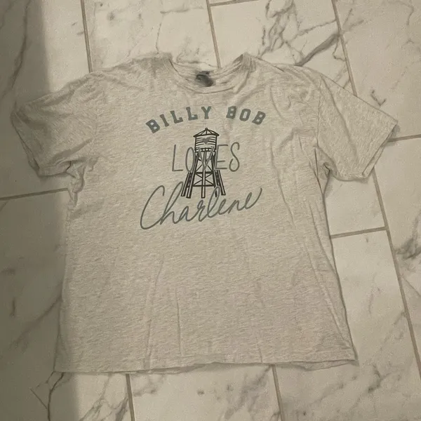 Next Level Apparel Billy Bob Loves Charlene T-Shirt 90s country Joe Diffie - Image 5