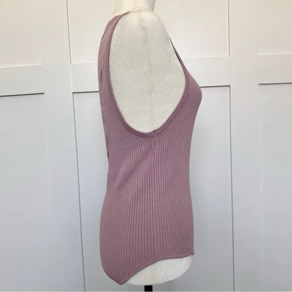 Free People Mauve On Point Bodysuit - Image 8